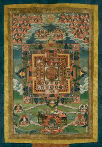 Auktionsergebnisse Scheublein Art & Auktionen, München, Kategorie Asiatika: tibetischer Thangka
