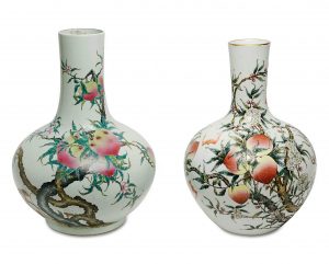 Nine Peaches-Vase Auktion München Scheublein