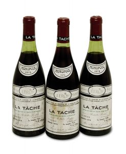 Domaine Romanée Conti, La Tâche, Jahrgang 1976, Jahrgang 1978, Auktion München Scheublein