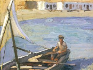 Nikolaos Lytras, Segelboot, 1923 - 26, Privatsammlung