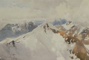 Edward Harrison Compton, Alpengipfel, bei Scheublein Art & Auktionen, München