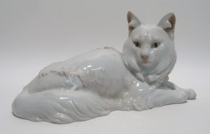 Katze Geschichte Hauskatze Porzellanfigur Rosenthal Theodor Kärner Auktion München Scheublein