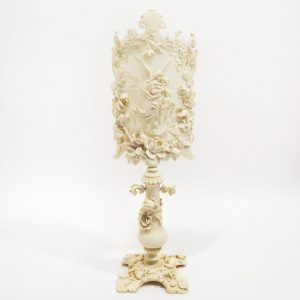 Kerzenschirm Elfenbein 19. Jahrhundert Auktion München Scheublein