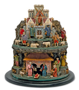 Krippe Erzgebirge Auktion München Scheublein