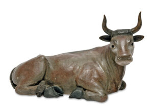 Krippenfigur Ochse Alpenraum Auktion München Scheublein