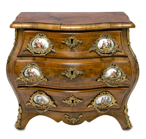 Miniaturkommode Auktion München Scheublein